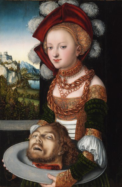 Salome with the Head of Saint John the Baptist by Lucas Cranach the Elder